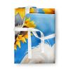 Maltese in Sunflowers Apron Cooking Kitchen Server Baking Crafts Gardening for Adult Women Men, Unisex, Large, Multicolor