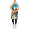 American Foxhound in Sunflowers Apron Cooking Kitchen Server Baking Crafts Gardening for Adult Women Men, Unisex, Large, Multicolor