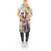 Weimaraner Cowboy Welcome Apron Cooking Kitchen Server Baking Crafts Gardening for Adult Women Men, Unisex, Large, Multicolor