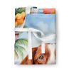 Brittany Spaniel Luau Apron Cooking Kitchen Server Baking Crafts Gardening for Adult Women Men, Unisex, Large, Multicolor