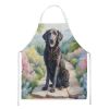 Curly-Coated Retriever Spring Path Apron Cooking Kitchen Server Baking Crafts Gardening for Adult Women Men, Unisex, Large, Multicolor