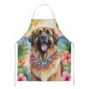 Leonberger Luau Apron Cooking Kitchen Server Baking Crafts Gardening for Adult Women Men, Unisex, Large, Multicolor