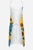 Jack Russell Terrier in Sunflowers Apron Cooking Kitchen Server Baking Crafts Gardening for Adult Women Men, Unisex, Large, Multicolor