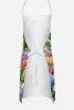 Bichon Frise Spring Path Apron Cooking Kitchen Server Baking Crafts Gardening for Adult Women Men, Unisex, Large, Multicolor