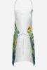 White Poodle in Sunflowers Apron Cooking Kitchen Server Baking Crafts Gardening for Adult Women Men, Unisex, Large, Multicolor