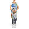 Sealyham Terrier Luau Apron Cooking Kitchen Server Baking Crafts Gardening for Adult Women Men, Unisex, Large, Multicolor