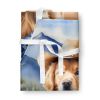 Golden Retriever Cowboy Welcome Apron Cooking Kitchen Server Baking Crafts Gardening for Adult Women Men, Unisex, Large, Multicolor
