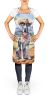 Great Dane Cowboy Welcome Apron Cooking Kitchen Server Baking Crafts Gardening for Adult Women Men, Unisex, Large, Multicolor