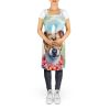 Jack Russell Terrier Luau Apron Cooking Kitchen Server Baking Crafts Gardening for Adult Women Men, Unisex, Large, Multicolor
