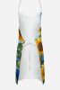 Maltipoo in Sunflowers Apron Cooking Kitchen Server Baking Crafts Gardening for Adult Women Men, Unisex, Large, Multicolor