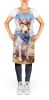 NEW Bull Terrier Cowboy Welcome Apron Cooking Kitchen Server Baking Crafts Gardening for Adult Women Men, Unisex, Large, Multicolor