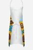 Samoyed in Sunflowers Apron Cooking Kitchen Server Baking Crafts Gardening for Adult Women Men, Unisex, Large, Multicolor
