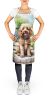Cockapoo Spring Path Apron Cooking Kitchen Server Baking Crafts Gardening for Adult Women Men, Unisex, Large, Multicolor