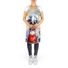 Schnauzer The Chef Apron Cooking Kitchen Server Baking Crafts Gardening for Adult Women Men, Unisex, Large, Multicolor