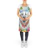 Great Pyrenees Luau Apron Cooking Kitchen Server Baking Crafts Gardening for Adult Women Men, Unisex, Large, Multicolor