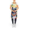 NEW Staffordshire Bull Terrier Luau Apron Cooking Kitchen Server Baking Crafts Gardening for Adult Women Men, Unisex, Large, Multicolor