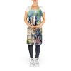 Catahoula Spring Path Apron Cooking Kitchen Server Baking Crafts Gardening for Adult Women Men, Unisex, Large, Multicolor