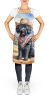 Puli Cowboy Welcome Apron Cooking Kitchen Server Baking Crafts Gardening for Adult Women Men, Unisex, Large, Multicolor