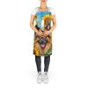 Belgian Tervuren in Sunflowers Apron Cooking Kitchen Server Baking Crafts Gardening for Adult Women Men, Unisex, Large, Multicolor