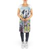 Dalmatian Spring Path Apron Cooking Kitchen Server Baking Crafts Gardening for Adult Women Men, Unisex, Large, Multicolor
