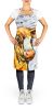 Bully Apron Cooking Kitchen Server Baking Crafts Gardening for Adult Women Men, Unisex, Large, Multicolor