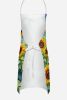 Bullmastiff in Sunflowers Apron Cooking Kitchen Server Baking Crafts Gardening for Adult Women Men, Unisex, Large, Multicolor
