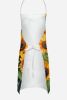 Bluetick Coonhound in Sunflowers Apron Cooking Kitchen Server Baking Crafts Gardening for Adult Women Men, Unisex, Large, Multicolor