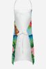 Black Pug Luau Apron Cooking Kitchen Server Baking Crafts Gardening for Adult Women Men, Unisex, Large, Multicolor