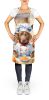 Chesapeake Bay Retriever The Chef Apron Cooking Kitchen Server Baking Crafts Gardening for Adult Women Men, Unisex, Large, Multicolor