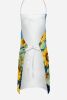 Rat Terrier in Sunflowers Apron Cooking Kitchen Server Baking Crafts Gardening for Adult Women Men, Unisex, Large, Multicolor