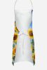 Old English Sheepdog in Sunflowers Apron Cooking Kitchen Server Baking Crafts Gardening for Adult Women Men, Unisex, Large, Multicolor