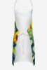 Irish Terrier in Sunflowers Apron Cooking Kitchen Server Baking Crafts Gardening for Adult Women Men, Unisex, Large, Multicolor