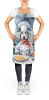 Bedlington Terrier The Chef Apron Cooking Kitchen Server Baking Crafts Gardening for Adult Women Men, Unisex, Large, Multicolor