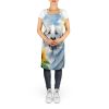 Great Pyrenees in Sunflowers Apron Cooking Kitchen Server Baking Crafts Gardening for Adult Women Men, Unisex, Large, Multicolor