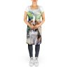 Beagle Spring Garden Apron Cooking Kitchen Server Baking Crafts Gardening for Adult Women Men, Unisex, Large, Multicolor