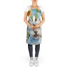 Westie in Sunflowers Apron Cooking Kitchen Server Baking Crafts Gardening for Adult Women Men, Unisex, Large, Multicolor