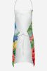 Chinese Crested Luau Apron Cooking Kitchen Server Baking Crafts Gardening for Adult Women Men, Unisex, Large, Multicolor