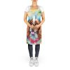 Cavalier Spaniel Luau Apron Cooking Kitchen Server Baking Crafts Gardening for Adult Women Men, Unisex, Large, Multicolor