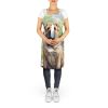 Shar Pei Spring Path Apron Cooking Kitchen Server Baking Crafts Gardening for Adult Women Men, Unisex, Large, Multicolor