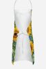 Norwegian Elkhound in Sunflowers Apron Cooking Kitchen Server Baking Crafts Gardening for Adult Women Men, Unisex, Large, Multicolor