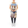 NEW Bull Terrier Cowboy Welcome Apron Cooking Kitchen Server Baking Crafts Gardening for Adult Women Men, Unisex, Large, Multicolor