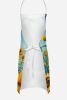 Basenji in Sunflowers Apron Cooking Kitchen Server Baking Crafts Gardening for Adult Women Men, Unisex, Large, Multicolor