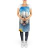 Komondor in Sunflowers Apron Cooking Kitchen Server Baking Crafts Gardening for Adult Women Men, Unisex, Large, Multicolor