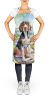American English Coonhound Spring Garden Apron Cooking Kitchen Server Baking Crafts Gardening for Adult Women Men, Unisex, Large, Multicolor