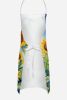 Doberman Pinscher in Sunflowers Apron Cooking Kitchen Server Baking Crafts Gardening for Adult Women Men, Unisex, Large, Multicolor