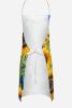 Affenpinscher in Sunflowers Apron Cooking Kitchen Server Baking Crafts Gardening for Adult Women Men, Unisex, Large, Multicolor