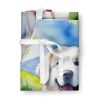 Great Pyrenees Spring Path Apron Cooking Kitchen Server Baking Crafts Gardening for Adult Women Men, Unisex, Large, Multicolor