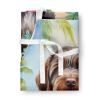 Wirehaired Pointing Griffon Luau Apron Cooking Kitchen Server Baking Crafts Gardening for Adult Women Men, Unisex, Large, Multicolor