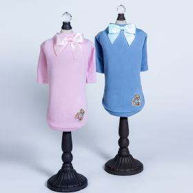 Baby Bear Dog  Tee (Color: Baby Pink, size: XXS)