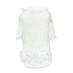 Little Lamb Dog Sweater (Color: , size: SM)